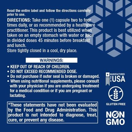 Life Extension Acetyl-L-Carnitine 500Mg 100 Vegetarian Capsules - Image 3