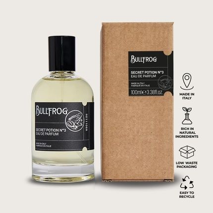 Bullfrog Eau De Parfum Secret Potion N.3 100Ml - Men'S Fragrance