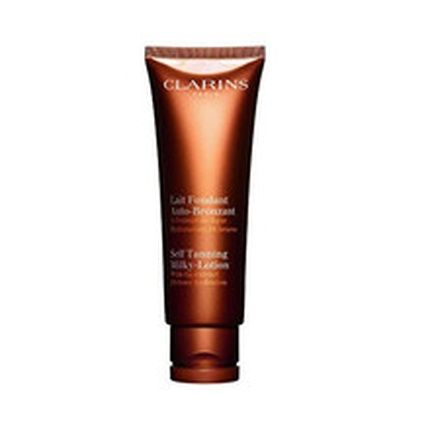 Clarins Self Tan Lait Fondant Autobronzant 125Ml Self Melting Tanning Milk For Face And Body