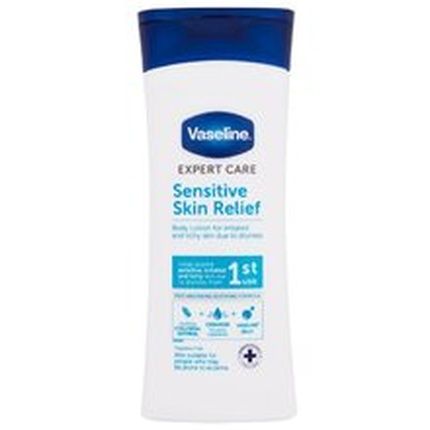 Vaseline Expert Care Sensitive Skin Relief Dermatologically Tested Moisturiser Body Lotion 400Ml