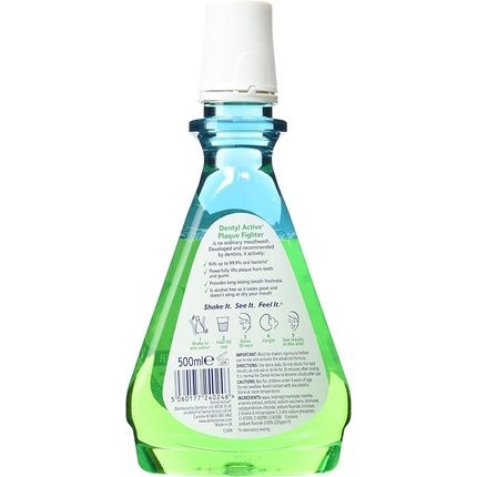 Dentyl Active Mouthwash Plaque Fighter Smooth Mint 500Ml