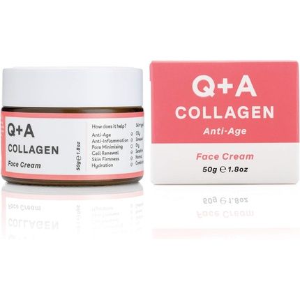 Q+A Collagen Face Cream 50G Natural Skincare Anti-Ageing