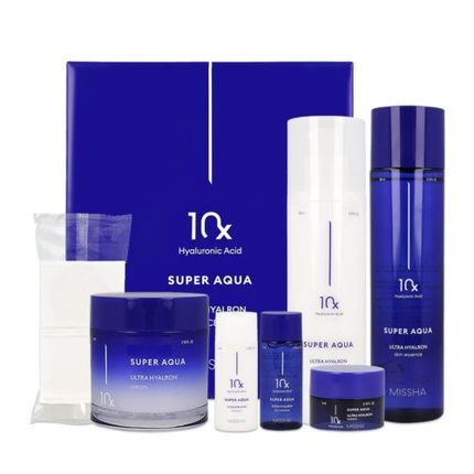 Missha Super Aqua Ultra Hyalron 3-Piece Set K-Beauty