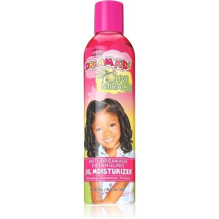 African Pride Dream Kids Olive Miracle Anti-Breakage Detangling Oil Moisturizer 236Ml 8 Fl.Oz