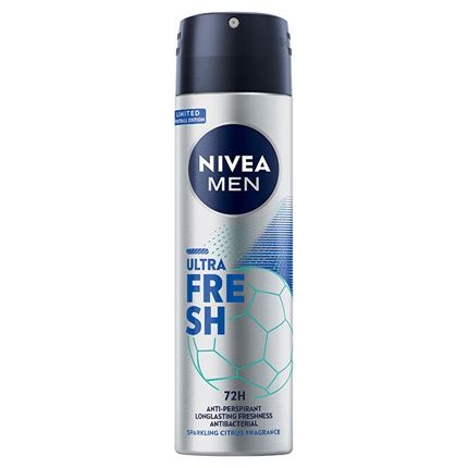 Nivea Men Ultra Fresh Antiperspirant Spray 150 Ml