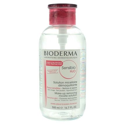 Bioderma Sensibio H2O Micellar Water With Pump 500Ml Aloe Vera