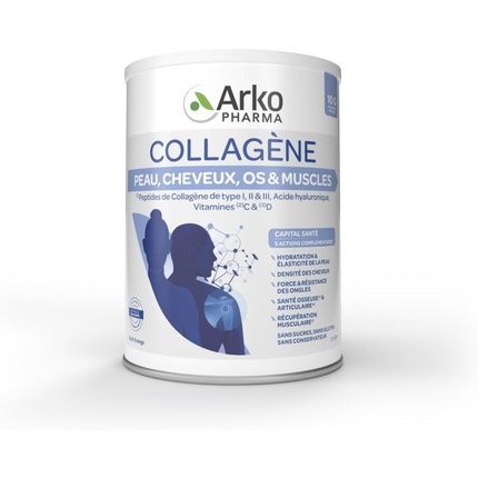 Arkopharma Collagen For Skin, Hair, Bones & Muscles 260G