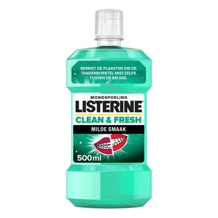 Listerine Mouthwash Clean & Fresh Freshens Breath And Cleans Mouth