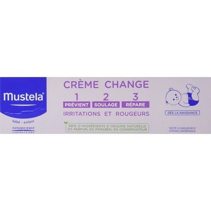 Mustela 1-2-3 Diaper Change Cream 50Ml