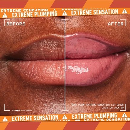 Nyx Professional Makeup Lip Gloss With Pouty Effect Glossy Finish And Intense Color Extreme Volume And Fullness Thanks To Ginger Oil Vegan Formula Duck Plump Lip Lacquer Lilac On Lock - Image 3