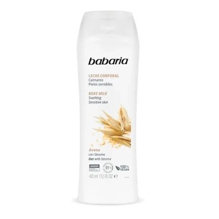 Babaria Oats And Sesame Oil Body Milk Normal Skin 400Ml - Image 3