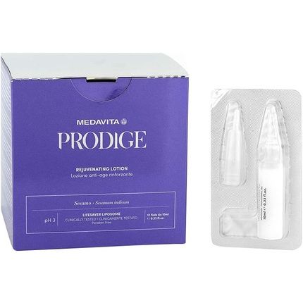 Medavita Prodige Rejuvenating Lotion 12X10Ml Restructuring Anti-Aging Vials