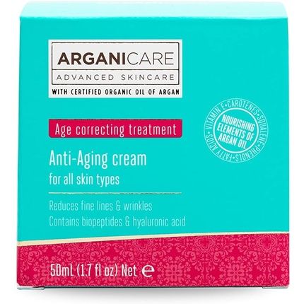 Arganicare Anti-Ageing Correcting Cream 50Ml