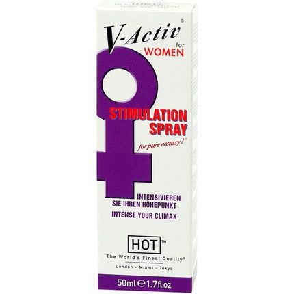 Hot V-Activ Stimulation Spray For Women 50Ml