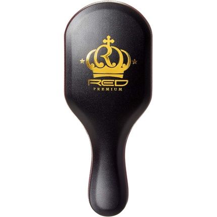 Red Premium 2 Bristles In 1 Body Mixed Club Boar Brush X Bowwow Medium & Hard - Image 3