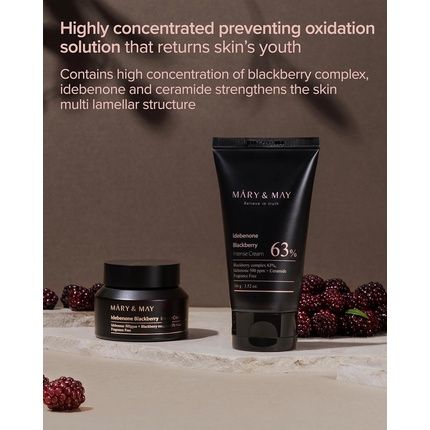 Idebenone Blackberry Intense Hydration Cream - Advanced Skin Barrier - Image 3