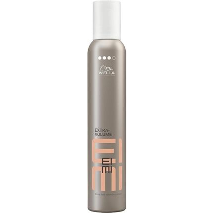 Wella Professionals Eimi Extra Volume Strong Hold Heat Protection Professional Hair Styling Mousse 300Ml