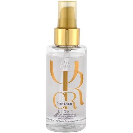 Wella Oil Reflections Light Luminous Reflective Oil 100Ml For Fine To Normal Hair