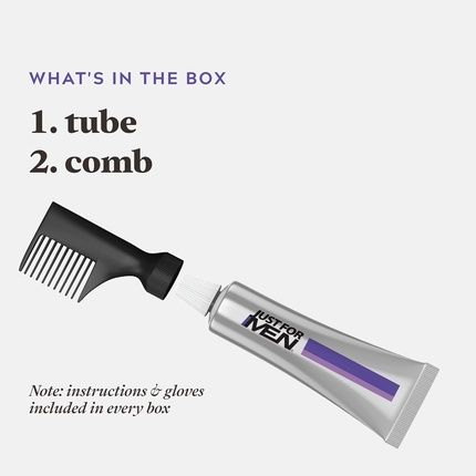 Just For Men Touch Of Grey Medium Brown Hair Dye No Mix Comb-In Applicator For A Natural Salt & Pepper Look Ammonia & Peroxide Free 1 Count - Image 3
