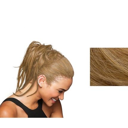 Hairdo Trendy-Do Hair Wrap Color R25 Ginger Blonde Up To 13 Inches Long Tru2Life Heat Friendly Elastic Band Synthetic Updo Hairpiece