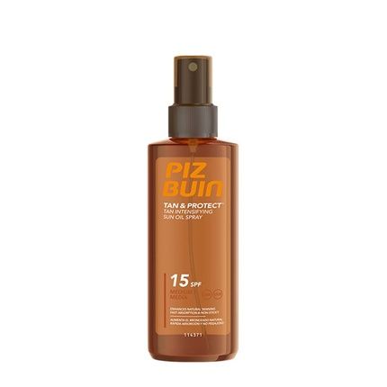 Piz Buin Tan & Protect Tan Accelerating Oil Spray Spf 15 150Ml