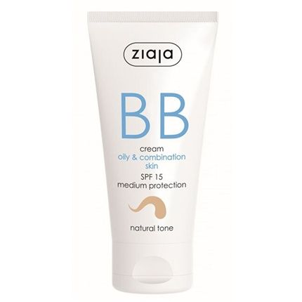 Ziaja Bb Cream For Oily And Combination Skin Spf15 Natural Tone 50 Ml