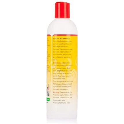 African Essence Control Wig Shampoo For Human And Synthetic Hair 12 Oz