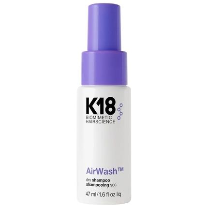 K18 Airwash Dry Shampoo Nonaerosol Balances Scalp & Controls Excess Oil