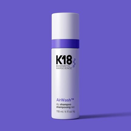 K18 Airwash Dry Shampoo Non-Aerosol Balances Scalp & Controls Excess Oil