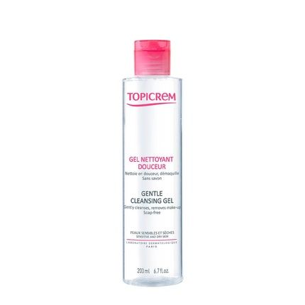 Topicrem Gentle Cleansing Gel For Face Body And Hair 200Ml