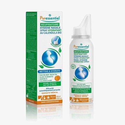 Puressentiel Hydrating Nasal Spray 100Ml Moisturizing Nasal Care
