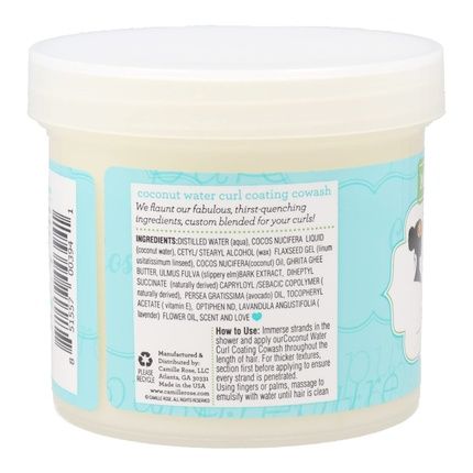 Coconut Water Curl Coating Cowash