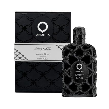 Orientica Amber Noir Luxury Collection Eau De Parfum Spray For Unisex 27 Ounce