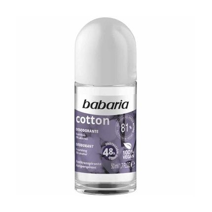 Babaria Deodorant Cotton Roll On 50Ml - Image 3