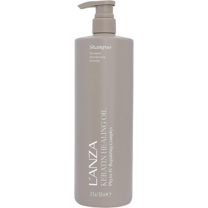 L'Anza Keratin Healing Oil Lustrous Shampoo For Damaged Hair - Nourishes - Image 3