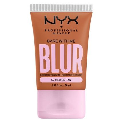 Nyx Bare With Me Blur Tint Foundation 14 Medium Tan
