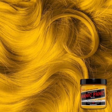 Manic Panic Sunshine Classic Creme Vegan Cruelty Free Yellow Semi Permanent Hair Dye 118Ml - Image 3