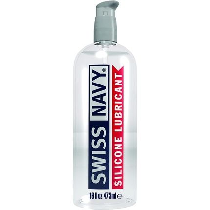 Swiss Navy Premium Silicone-Based Lubricant 473Ml Unscented