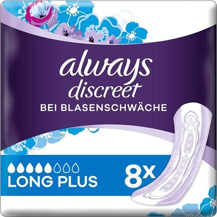 Always Discreet Incontinence Pads Long Plus For Bladder Weakness