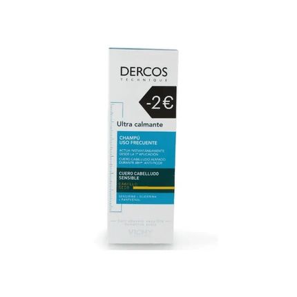 Vichy Ultra Dercos Shampoo For Dry Hair 200 Ml - Image 3