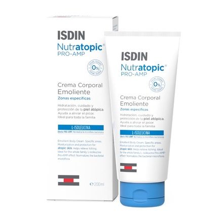 Isdin Nutratopic Proamp Emollient Cream 200Ml For Atopic Skin