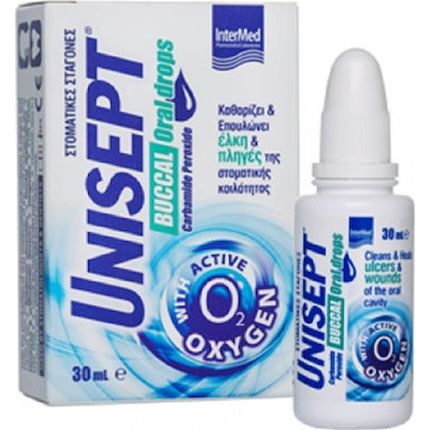 Unisept Buccal Care Drops - 30Ml For Oral Cavity Healing And Relief