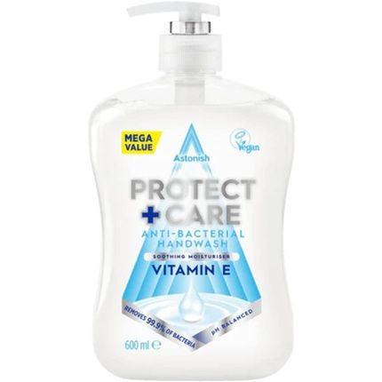 Protect & Care Anti-Bacterial Handwash Soothing Moisturizer With Vitamin E 600Ml
