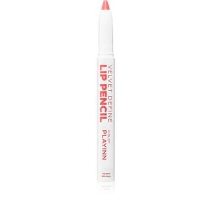 Inglot Velvet Define Lip Pencil In Blushing Coral 61