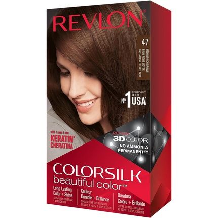 Revlon Colorsilk Natural Hair Color 4Wb Medium Rich Brown 1 Count