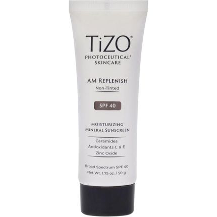 Tizo Photoceutical Am Replenish Spf 40 Nontinted Sunscreen For Women 17Oz