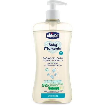 Chicco Baby Moments Gentle Body Wash & Shampoo