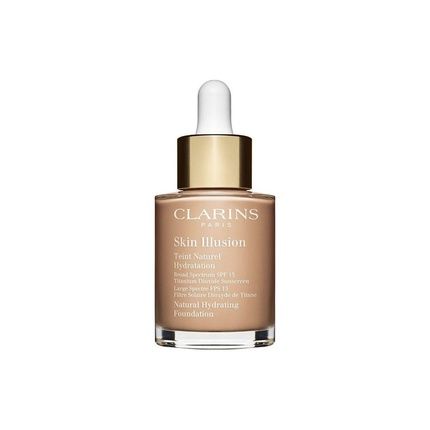 Clarins Skin Illusion Natural Hydrating Foundation Spf 15 110 Honey 30 Ml - Image 3