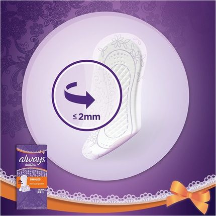 Always Dailies Normal Pantyliners 20 Pack - Image 3