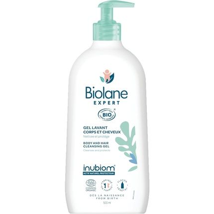 Biolane Expert Organic Body And Hair Cleansing Gel 500Ml